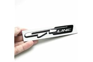 SEDCAR GTLine Schriftzug 3D Emblem passend für KIA Peugeot Sticker Aufkleber GT Line