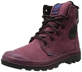  Palladium Pampa Sport Cuff WPS 72992-642-M, Unisex-Erwachsene Stiefel & Stiefeletten, Rot (Burgundy/Black), EU 37 (UK 4)
