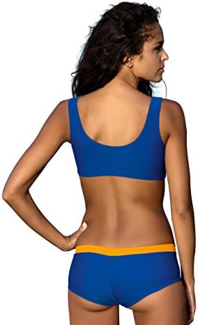 Women swimming costume two piece bikini set swimsuit swimwear sports wear