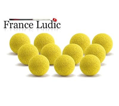 Bonzini 11 Balles Baby Foot Liège Jaunes - Bonzini