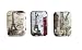 Produktbild Ducomi Lovelybox - Set von 3 boxen in Blechdose mit Deckel klappbar und Position Vintage und vom Design italienisch - Behälter für Tabak, Bremsbeläge, Schmuck und kleine Objekte (Pleasure)