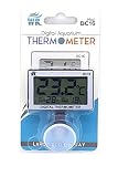 Tamaño 57 x 46 x 25 mm Whimar DC16 - Termómetro digital interior con pantalla LCD y alarma Temperatura