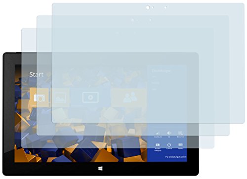 3 x mumbi Displayschutzfolie Microsoft Surface Pro / Microsoft Surface Pro 2 Schutzfolie