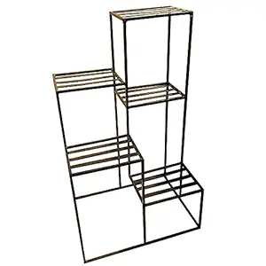 AMRON Corner Plant Stand/Pot Stands/Planter Stands in Vertical Shape for Up to 5 Pots
