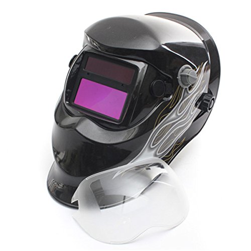 LESOLEIL Automatik Schweißhelme Solar Schweißmaske Schweißschirm Schweißschild ARC TIG MIG Welding Helmet - 2