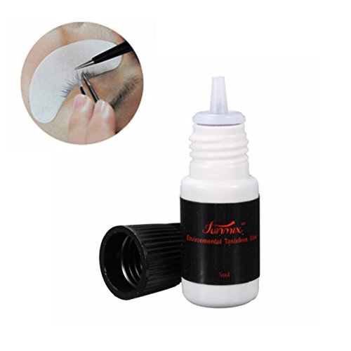 Wimpernkleber, LuckyFine Kein Geruch Keine Stimulation Profi Wimpernkleber Eyelash Extensions Glue - 3