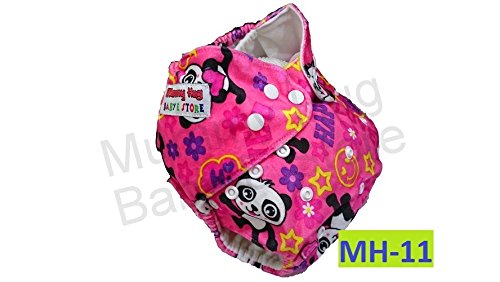 Mummy Hug® Baby Washable Reusable Pocket Nappy Cover Liner Insert Suits Birth To Potty + Free Insert (MH-11)