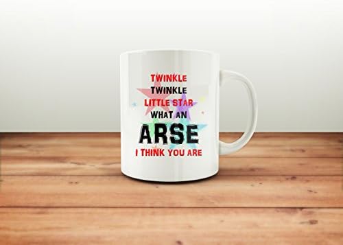 Twinkle Twinkle Little Star What an Ar*e Fun Mug