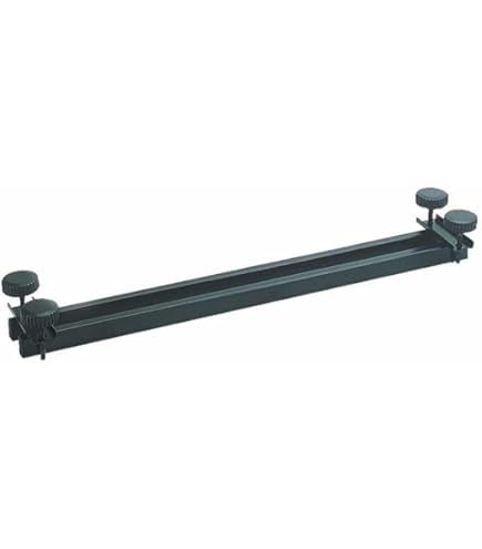 Suporte de teclado de mesa Quik Lok Z/726 de dois níveis, cor preta