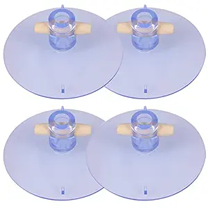 Cat Window Hammock Suction Cups Replacement Suction Cups 4 Set Transparent-POOWE