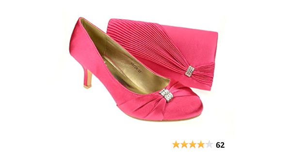 fuchsia wedges for wedding