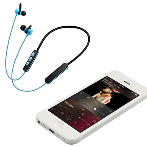 Preisvergleich Produktbild Xshuai Drahtloser Universal-Langlebigkeit Bluetooth Headset Stereo Kopfhörer Kopfhörer Sport ForiPhone 7 / 7 Plus-6s / 6s Plus Google Pixel, Samsung, Tabletten, Samsung, LG V20 Psp / iPod / MP3-Player (Schwarz / Gold / Rot / Weiß / Blau ) (Blau)