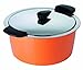 Produktbild KUHN RIKON 30701 Thermokochgeschirr HOTPAN Kochtopf orange 2L/18cm, dampfgaren, warmhalten, Energie sparen