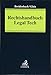 Rechtshandbuch Legal Tech by