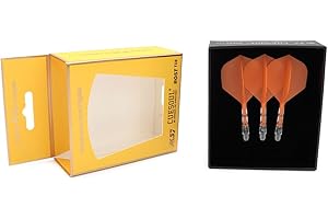 CUESOUL Rost T19 Manche et vol de fléchettes intégrés, Forme Standard, Lot de 3