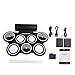 Produktbild vcbbvghjghkhj-UK Digitales faltbares elektrisches Schlagzeug Pad Musikinstrument Electronic MIDI Drum-Black