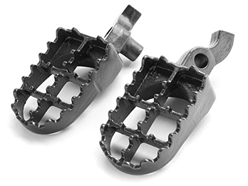 Motocross Dirt Bike Rider MX Racing Passenger Footrests Foot Pegs Motor Foot Rests 2PCS Fit For 2000-2001 Honda CR250R