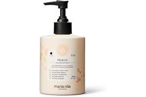 Maria Nila Colour Refresh, Peach 300 ml, Hårmask, Semipermanenta pigment, 100% veganska och sulfat-/parabenfria