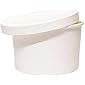 FOODLAB: Disposable 500ml Paper Food Containers With Lids (Pack of 50) For Kitchen, Fridge Storage, Parties, Restaurant…