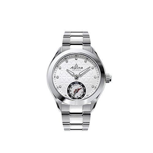 Preisvergleich Produktbild Alpina Damen-Armbanduhr 39MM Armband Edelstahl + GEHÄUSE Quarz AL-285STD3C6B