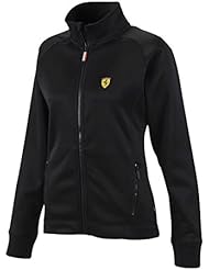 Ferrari Chaqueta de chándal para hombre, para mujer, Negro