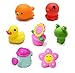 Produktbild Happyit Baby Badespielzeug Cartoon Tier Schwimmen Wasser Squeeze Sprühen Strand Bad Spielzeug für Kinder Jungen Mädchen Badewanne Spaß Baby Dusche Zeit (7 Pcs)
