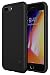 Produktbild PATCHWORKS ITG Ebene Raue Seite Textur Griff Fallen Lassen Schutz Anti Fingerabdruck Matte Oberfläche Schlank Passen Solide Case Schwarz für iPhone 8 Plus und 7 Plus