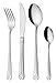Produktbild GRÄWE Besteckset für 6 Personen aus Edelstahl, Tafelbesteck Set 24-teilig, nickelfrei, rostfrei, handpoliert, spülmaschinengeeignet - Serie Lübeck