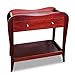 Produktbild HH- Baby wickeltisch Holz Baby Wickeltische Unction Multifunktionswindel Station Bade Station Gesundheit Baby Pflege Baby Speicherorganisatoren (Farbe : Redwood)