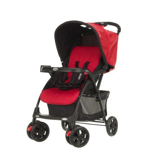 Obaby Monty Travel System - Black/Red