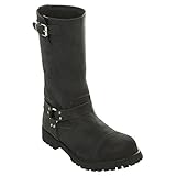  Boots & Braces - Motorcycle II Biker Stiefel Schwarz Größe 38 (UK4)
