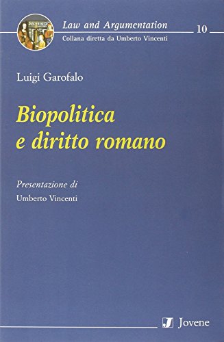 Biopolitica e diritto romano libro