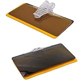 Langlebiges PVC-Material, 2 mm dick, 10-mal schlagfester als Kunststofflinsen