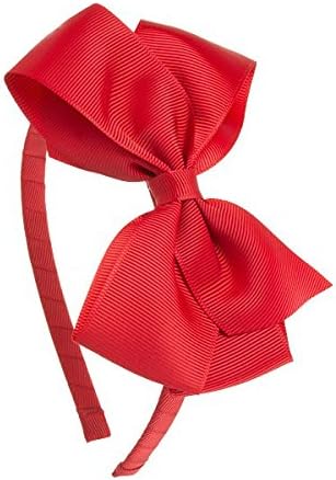 Poplico Butterfly Bow Headband (Red)
