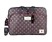My Share Mall Original KRWINGHOUSE Large Capacity Waterproof Messenger Shoulder Bag Handbag Laptop bag for Mummy and Daddy(Grey)