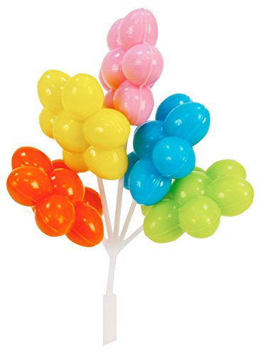 Preisvergleich Produktbild Plastik Luftballon blumenform 1Stck