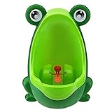 Frosch gestalten Kinder Babys Kids Boys Kunststoff Toilettentraining Urinal pinkeln Trainer Potty Grün