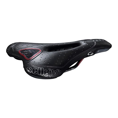 Selle Italia Fahrradsattel C2 Gel Flow, Schwarz, FA003327061 - 2