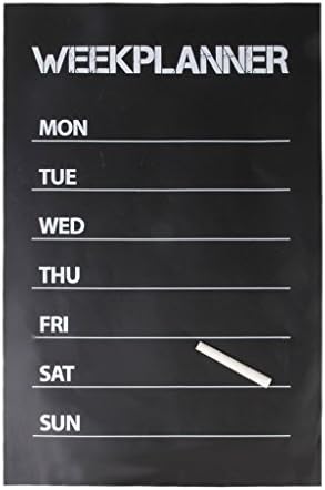Week Planner Chalkboard Sticker Wall Calendar 45x 30cm for Home Office Classrooms