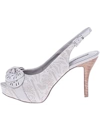 ROBERTO BOTELLA - Peep toes adorno láser - Color Beige - Combi1 - Talla 36