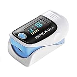 Finger Pulse Oximeter / Heart Rate Monitor With LED Display from PeneWell®: The Easy to Use Digital Meter Provides Fast Read Test Results of Blood Oxygen Saturation (SpO2) Levels Along with Heart Pulse Rate! Usable for Both Adult and Pediatric Use. The Compact Oximeter is Highly Portable and Can Be Used In The Home, Office, While Traveling and Involved in Physical Activities. Don't Leave Home Without This Oximeter. Your Life May Depend On It! (Blue)
