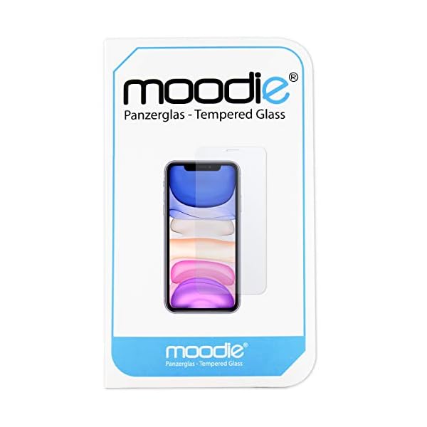 moodie Panzerglas für iPhone 11 Schutzfolie Premium 9H Folie – Bild 3
