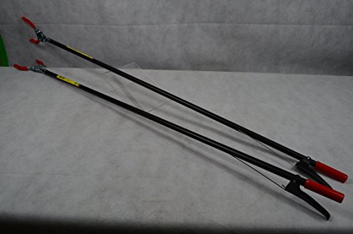 Preisvergleich Produktbild 2 X Dosenzange Greifzange Greifarm Müllzange Dosengreifzange Abfallzange ca. 131 CM Müllgreifzange Langgreifer