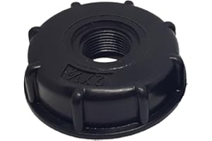Lexsyn Serbatoio IBC Tote, Adattatore Tote IBC, Connettore a Canna tonnellata, Tappo Cisterna 1000 Litri, Adattatore di Scarico del Connettore del Serbatoio 'Acqua IBC Adattatore del Serbat
