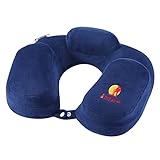 Nueva almohadilla inflable ergonómica de viaje con el tamaño mejorado y mas grande. Diseñado por Andake para darle un viaje de lujo.