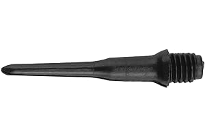 HJIAMA 200 Pièces Flechette Pointe Plastique, 27 mm Embout Flechette Pointe Plastique 2BA, Remplacer Flechette Pointe Plastique, Pointe Fléchette Souple aux Débutants Amateurs Fléchettes