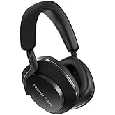 Bowers & Wilkins Px7 S2 Noise Cancelling Wireless Over-Ear Headphones, Bluetooth 5.0, Quick Charge, 30 Hours Playback, Built-