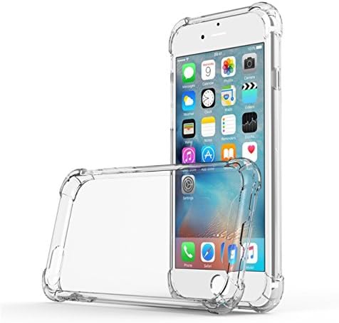 iPhone 7 Shockproof Protective TPU Silicone Gel Transparent Bumper Case Cover for iPhone 7 4.7" By GEKKOTEC