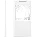 Produktbild Saxonia Tasche Sony Xperia E5 Hülle Case Schutzhülle Flip View Cover mit Fenster und Kameraschutz Weiß