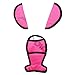 BELTS PADS SHOULDER STRAP AND CROTCH COVER fits MAXI COSI Cabriofix Cabrio car seat (pink)